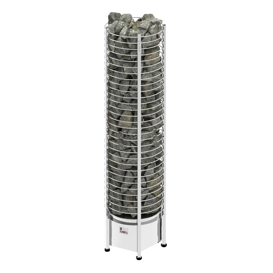 Floor standing sauna heaters