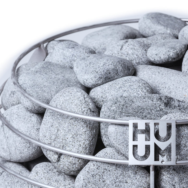 Piedras para sauna redondeadas 15 kg