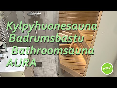 Kylpyhuonesauna NL1510 Aura