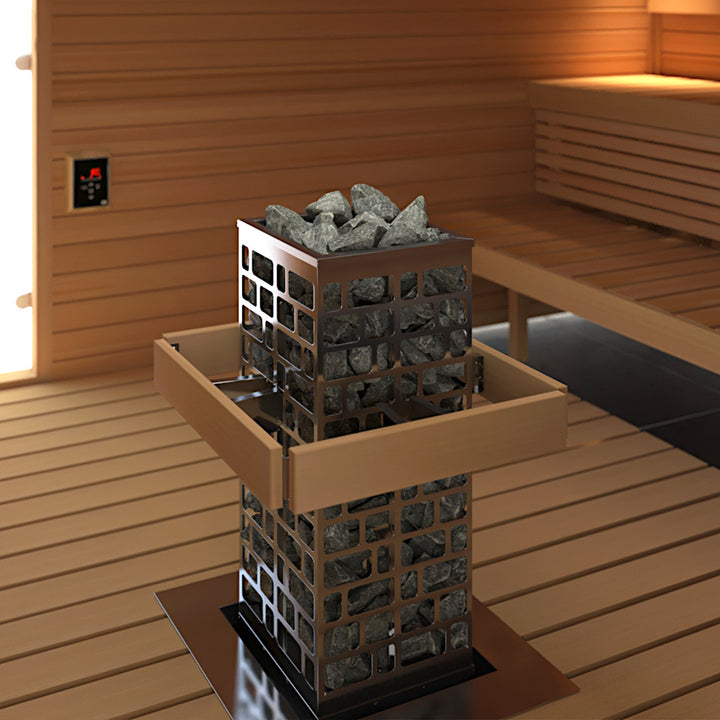 Sawo Cubos Calentador de sauna