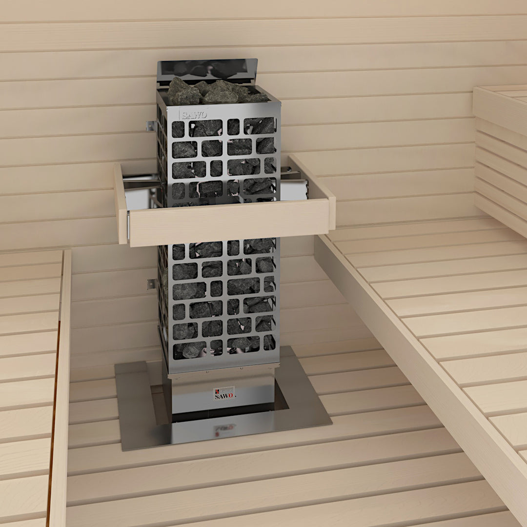 Sawo Cubos Calentador de sauna