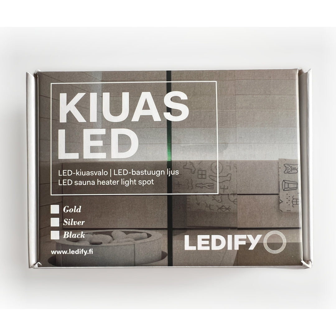 Ledify Kiuas LED saunaovn spotlight