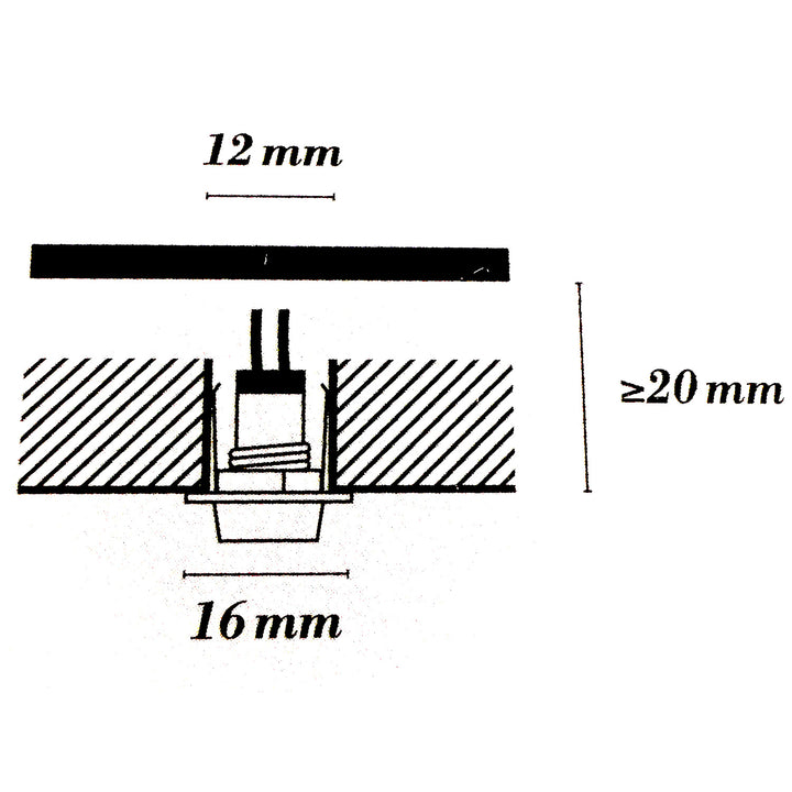 Ledify Kiuas LED saunaovn spotlight