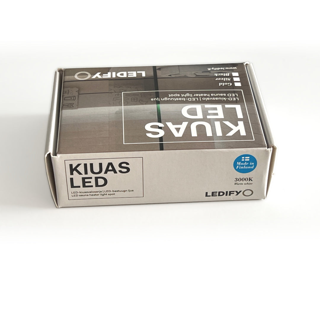 Ledify Kiuas LED saunaovn spotlight