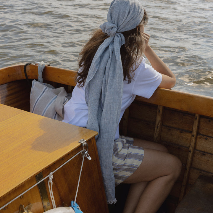 Leinenshorts für die Sauna, für Damen und Herren