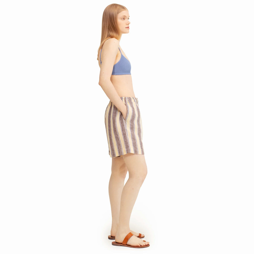 Leinenshorts für die Sauna, für Damen und Herren