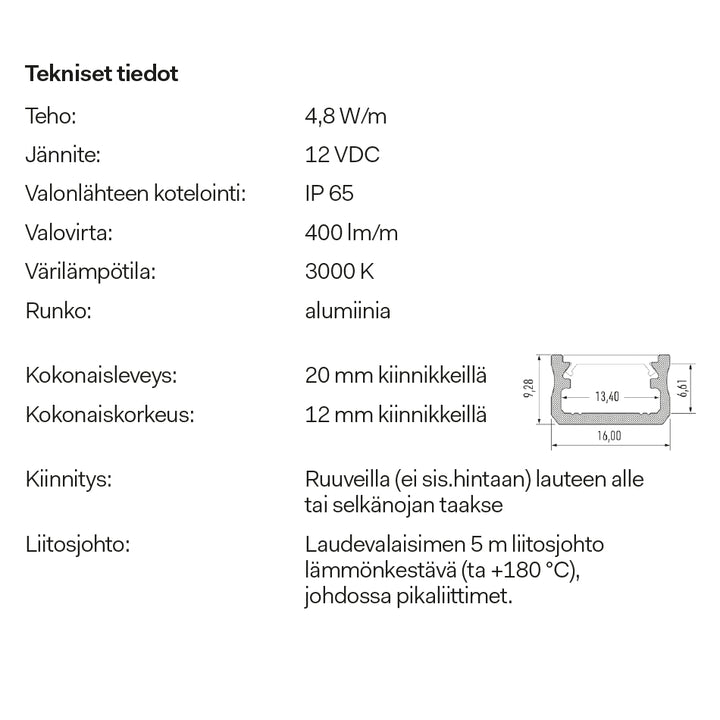 Ledify LED Laudevalaisin